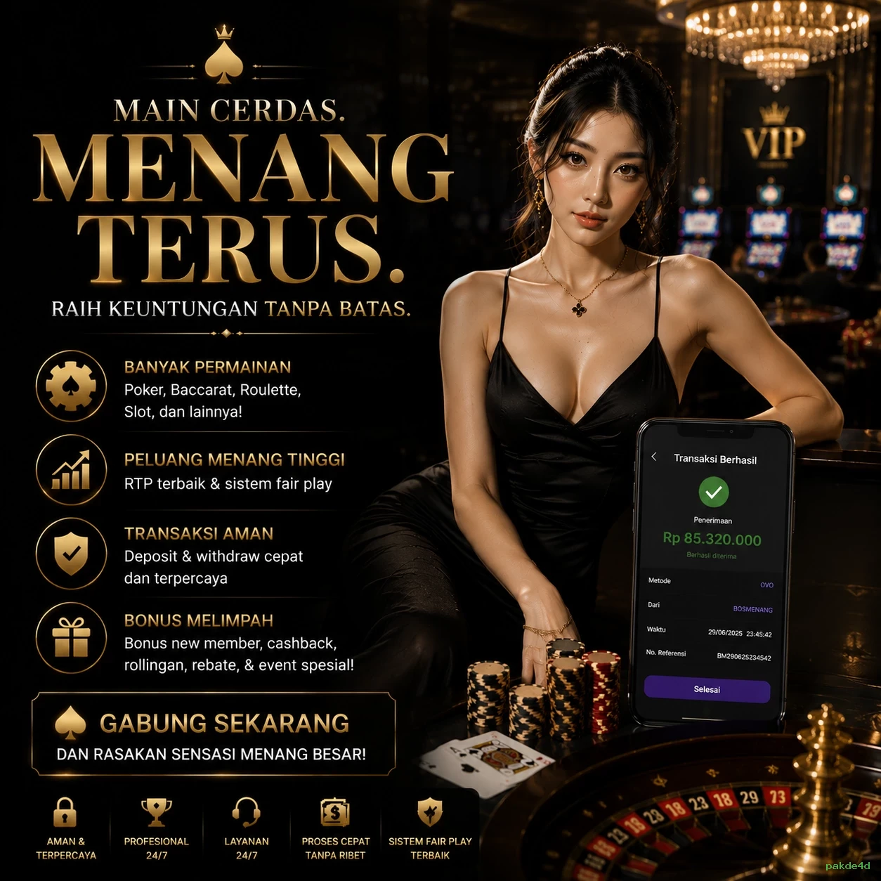Bagaimana pakde4d Menawarkan Pengalaman Bermain yang Optimal